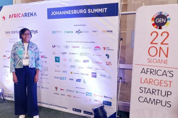 Attending the AfricArenaJohannesburg Summit, a conglomeration of investors, founders and ecosystem enablers who drive change across the continent.