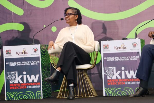 Paneslist & Judge evaluating pitches during the 2024 Kenya Innovation Week (KIW)